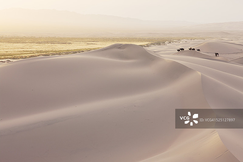 蒙古戈壁图片素材