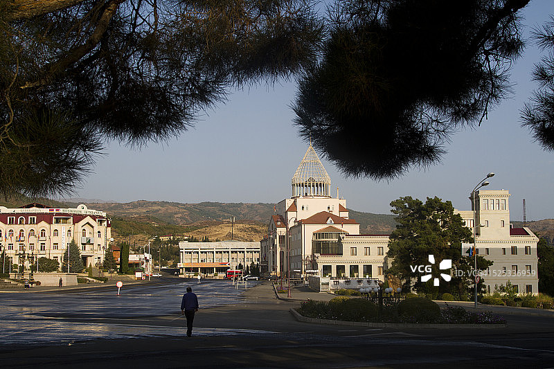 亚美尼亚、阿塞拜疆、纳戈尔诺-卡拉巴赫图片素材