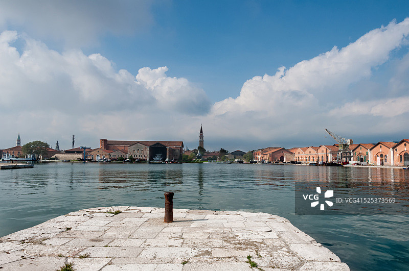 威尼斯军械库内盆地图片素材