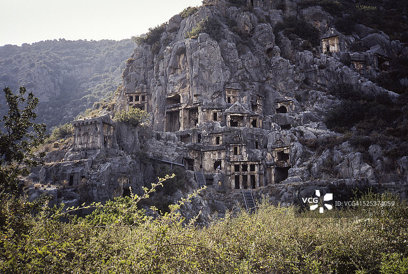 古希腊城市米拉的遗址图片素材