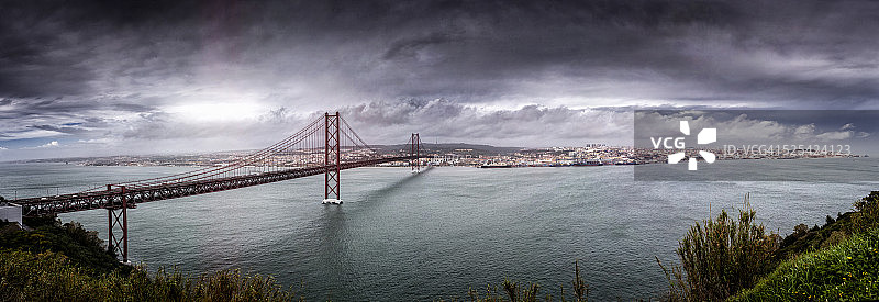 四月二十五日大桥图片素材