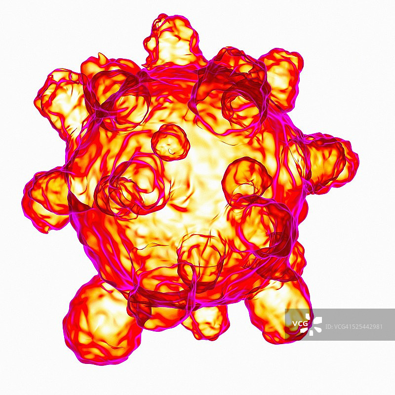 麻疹病毒插画图片素材