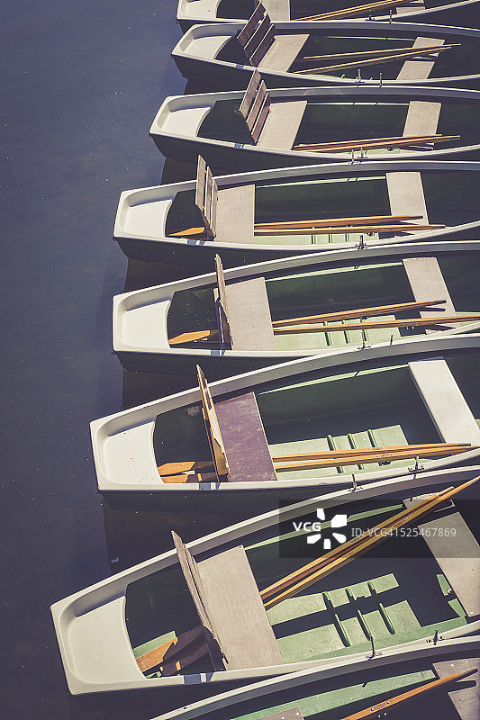 德国巴登-符腾堡州图宾根：划艇图片素材