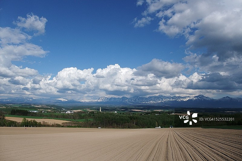 美瑛町图片素材