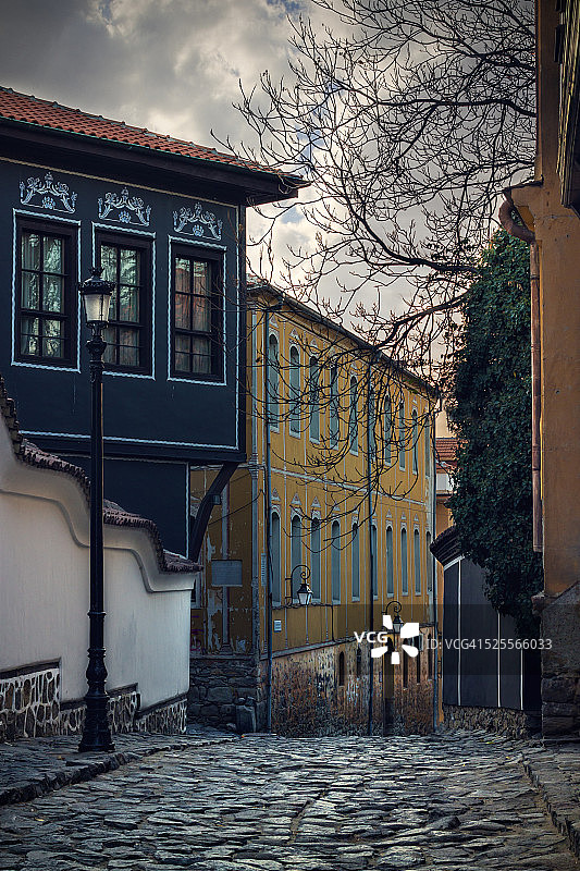 普罗夫迪夫老城图片素材