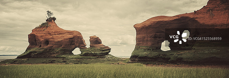 潮汐雕塑图片素材