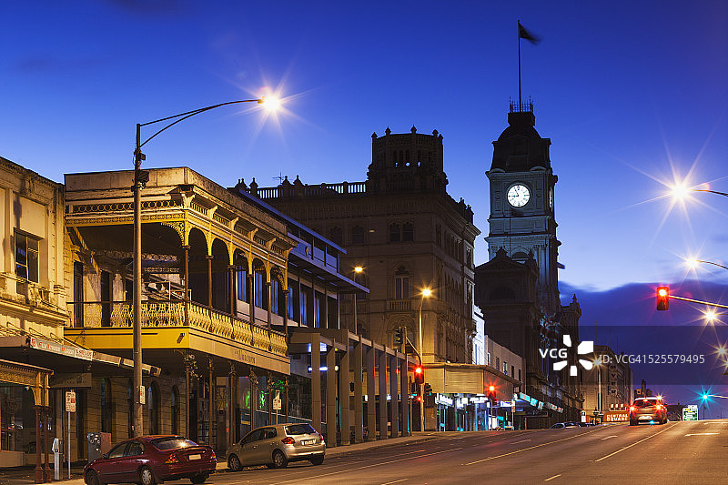 澳大利亚维多利亚州巴拉瑞特外观图片素材