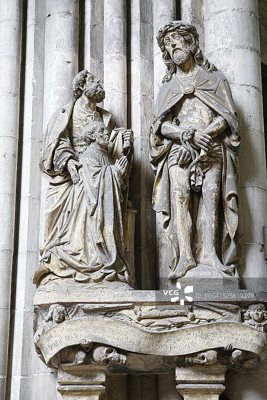 亚眠大教堂图片素材