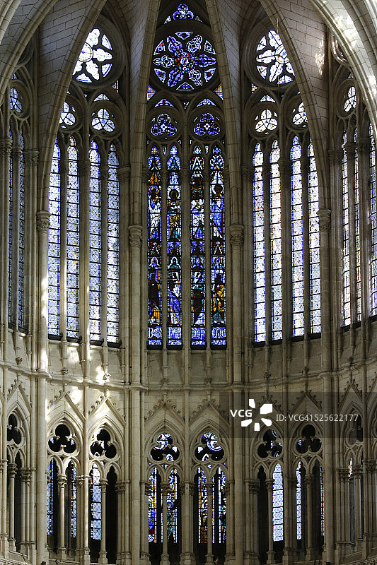 亚眠圣母大教堂图片素材