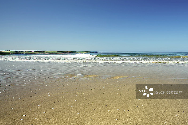 爱尔兰夏日海滩图片素材