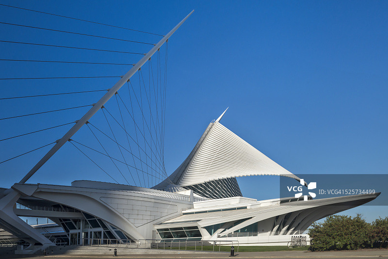 密尔沃基艺术博物馆的夸德拉奇展馆图片素材