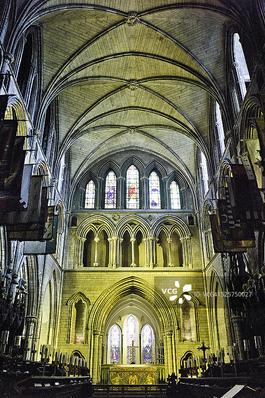 爱尔兰都柏林圣帕特里克大教堂图片素材