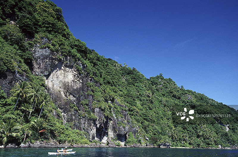 海上皮划艇运动图片素材
