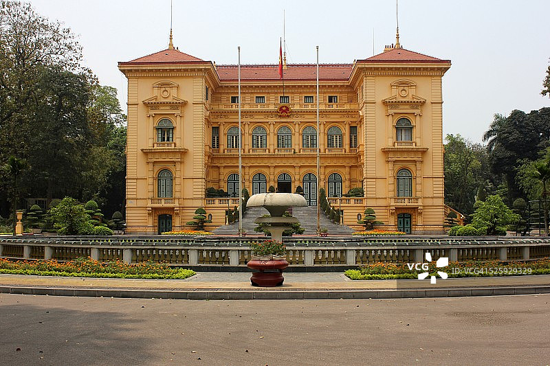 越南主席府图片素材