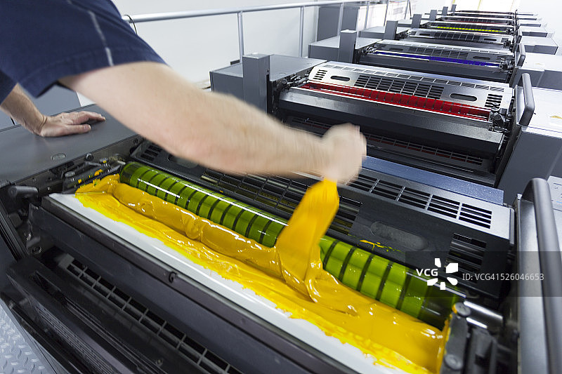 印刷机图片素材