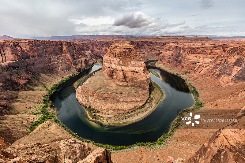 美国亚利桑那州马蹄湾图片素材