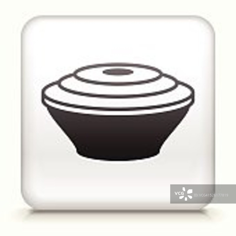 带容器的方形按钮免版税矢量素材图片素材