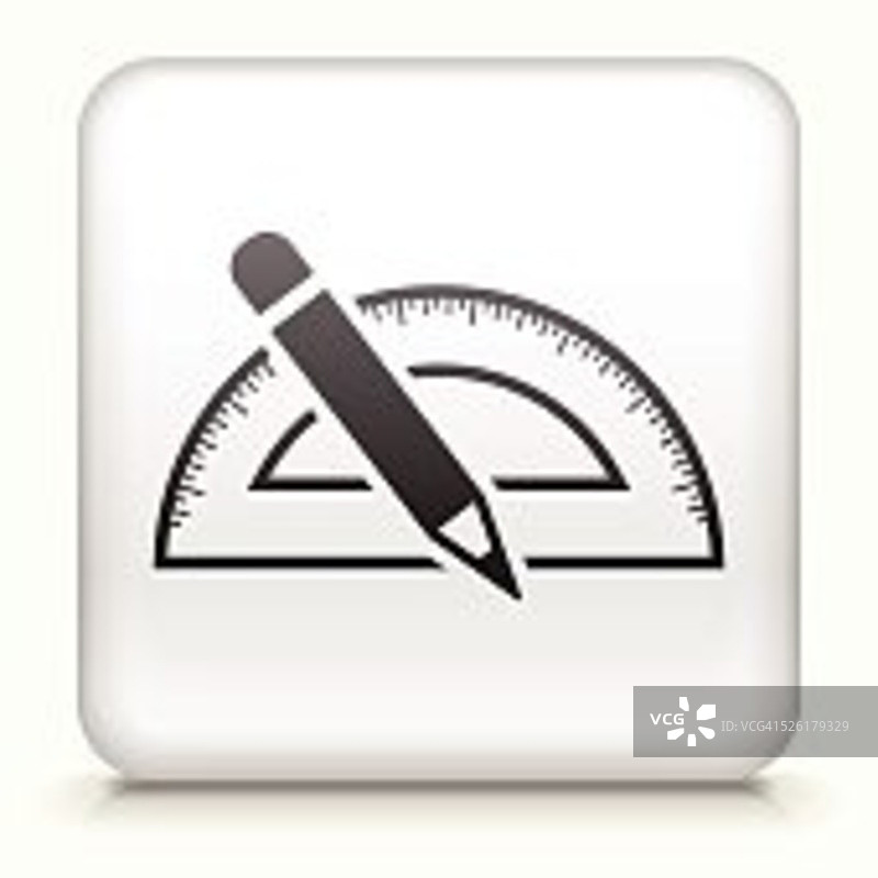 测量工具方形按钮免版税矢量素材图片素材