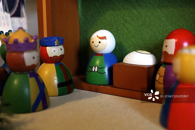 圣诞节耶稣诞生场景图片素材