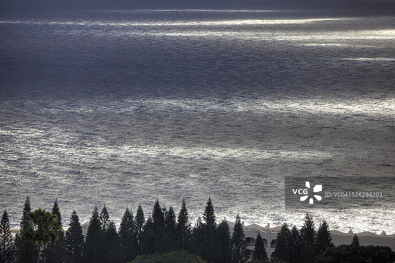 毛伊岛海岸线航拍美景图片素材
