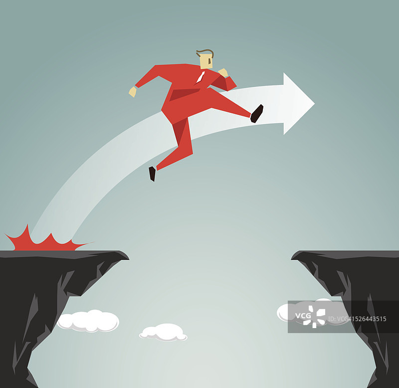 挑战、激励、成功、跳跃、克服逆境、悬崖、竞赛图片素材