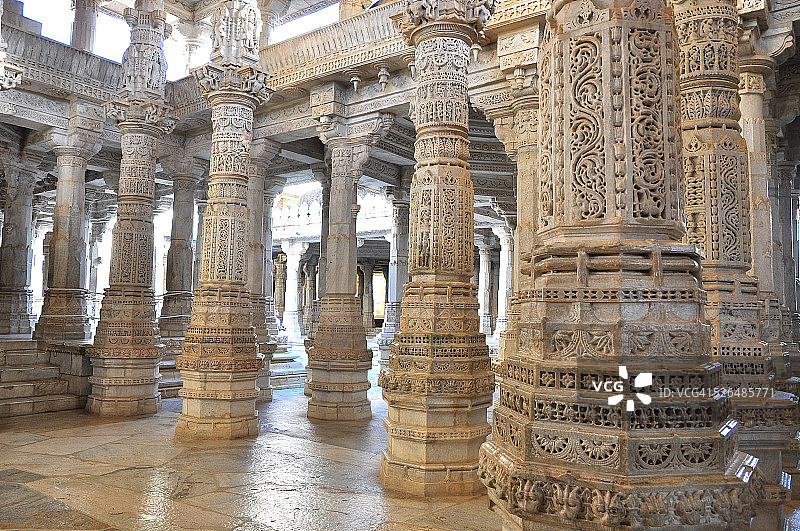 拉纳克普尔寺庙图片素材