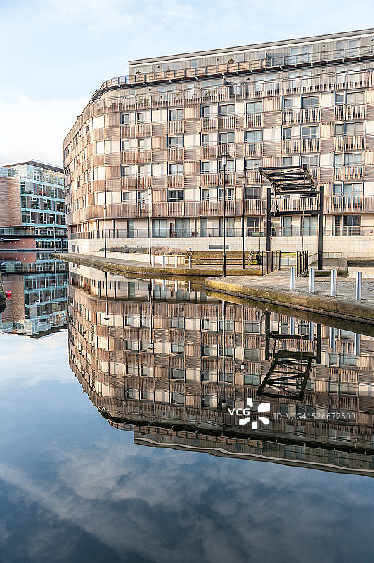 曼彻斯特Vantage Quay-Rochdale运河图片素材