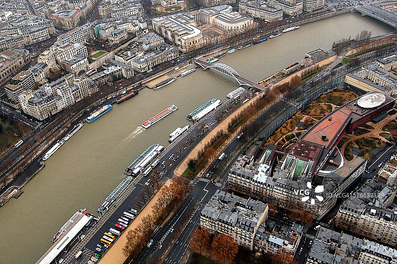 塞纳河风光图片素材