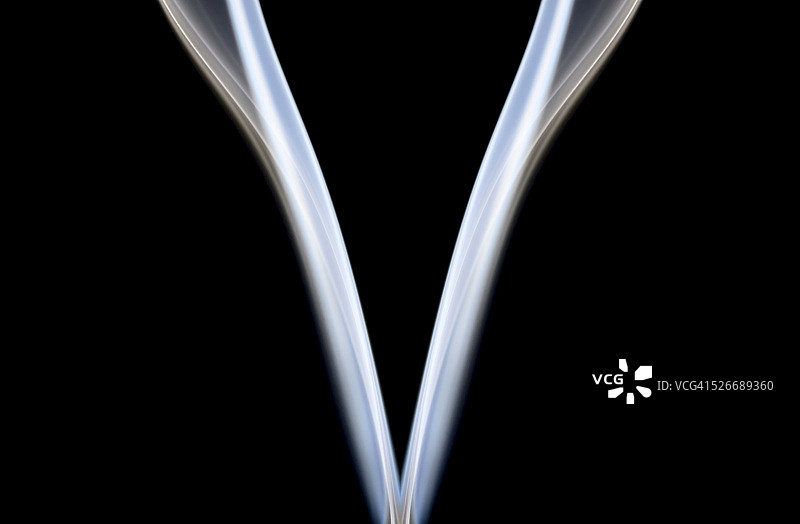 V字形彩色烟雾石碑图片素材