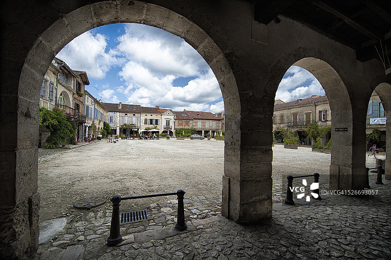 拉巴斯蒂德-达尔马尼亚克方形图图片素材