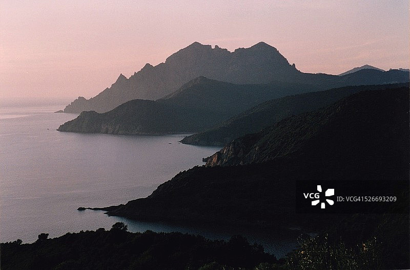 波尔图海湾的黄昏图片素材
