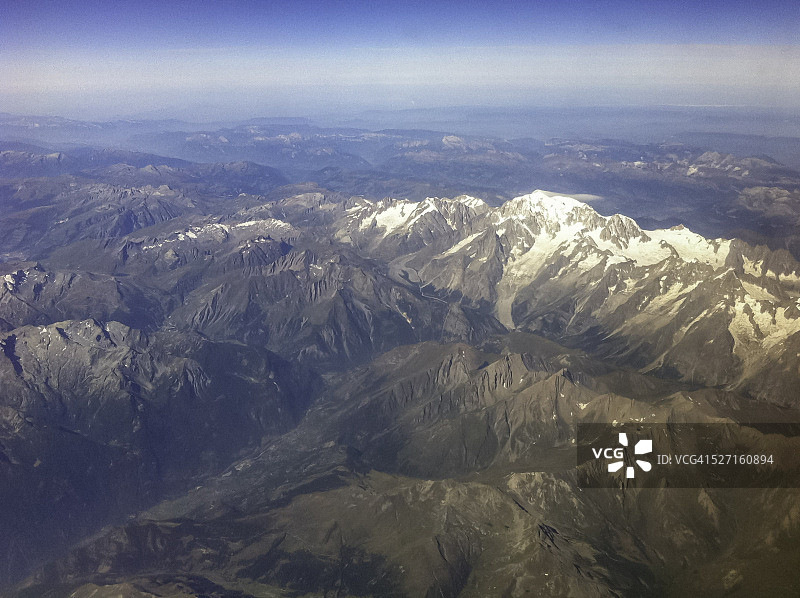 勃朗峰图片素材