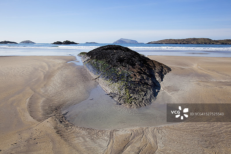 卡赫丹尼尔附近的德林安海滩图片素材