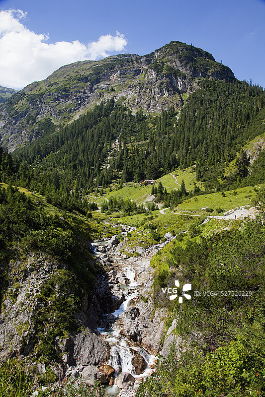 霍尔茨高附近的霍恩巴赫塔尔图片素材