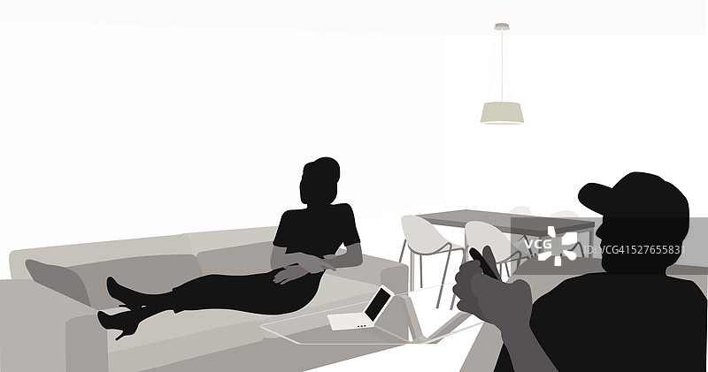 沙发短信图片素材