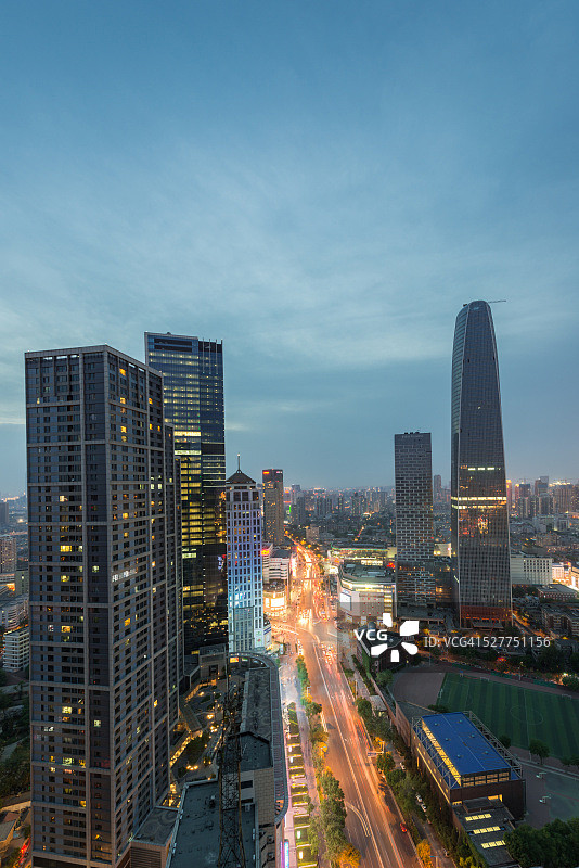 天津现代摩天大楼图片素材