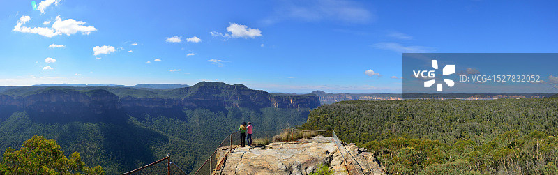 蓝山国家公园瞭望台图片素材