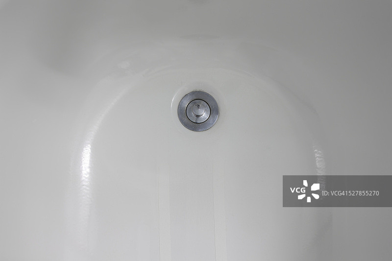 带排水口的浴缸图片素材