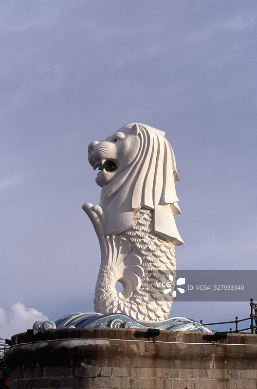 新加坡鱼尾狮图片素材