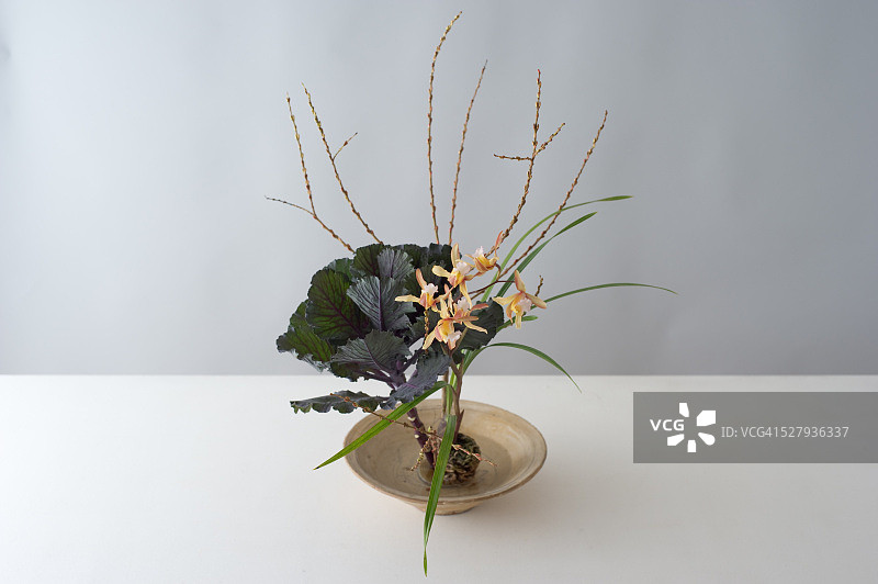 日式插花图片素材