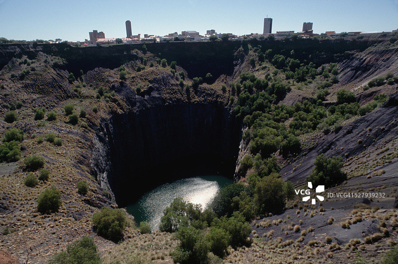 古老的钻石矿图片素材