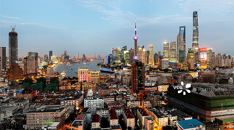 上海城市景观图片素材