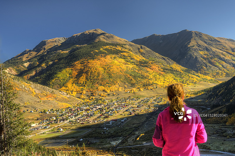 俯视锡尔弗顿图片素材