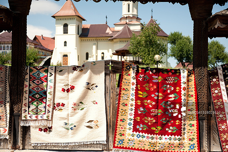 摩尔多瓦传统地毯图片素材