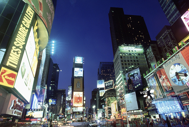 纽约百老汇街景图片素材