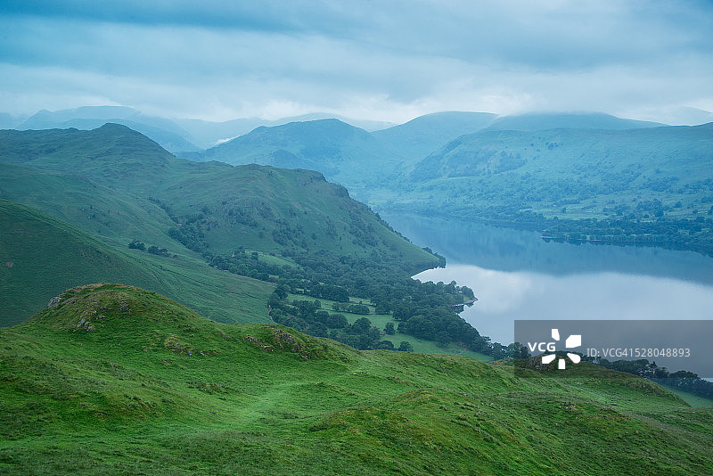 厄尔斯沃特湖黎明图片素材