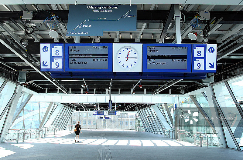 荷兰阿纳姆中央铁路图片素材