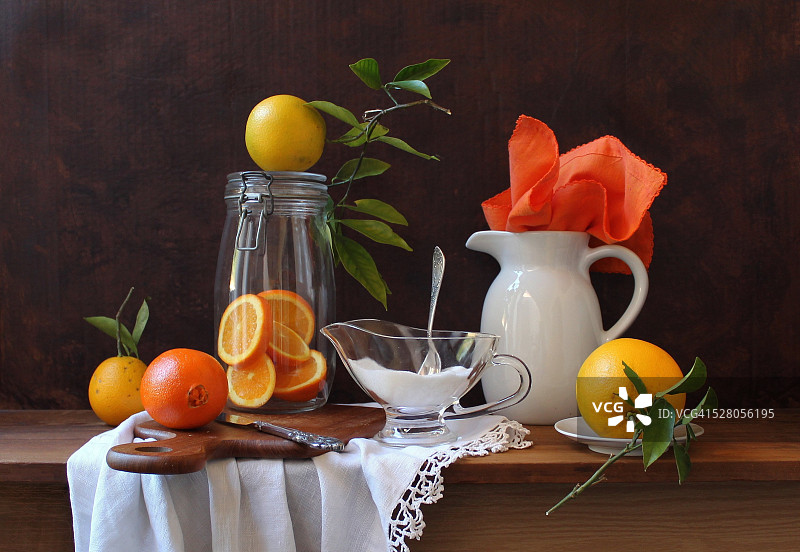 橙子和糖图片素材