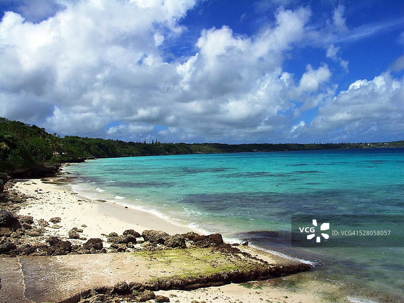 新喀里多尼亚岛海岸图片素材