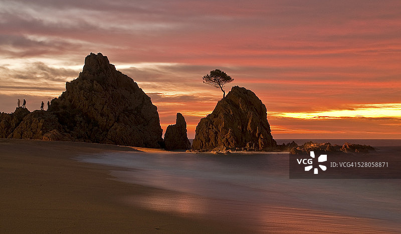 多拉达海滩风光图片素材
